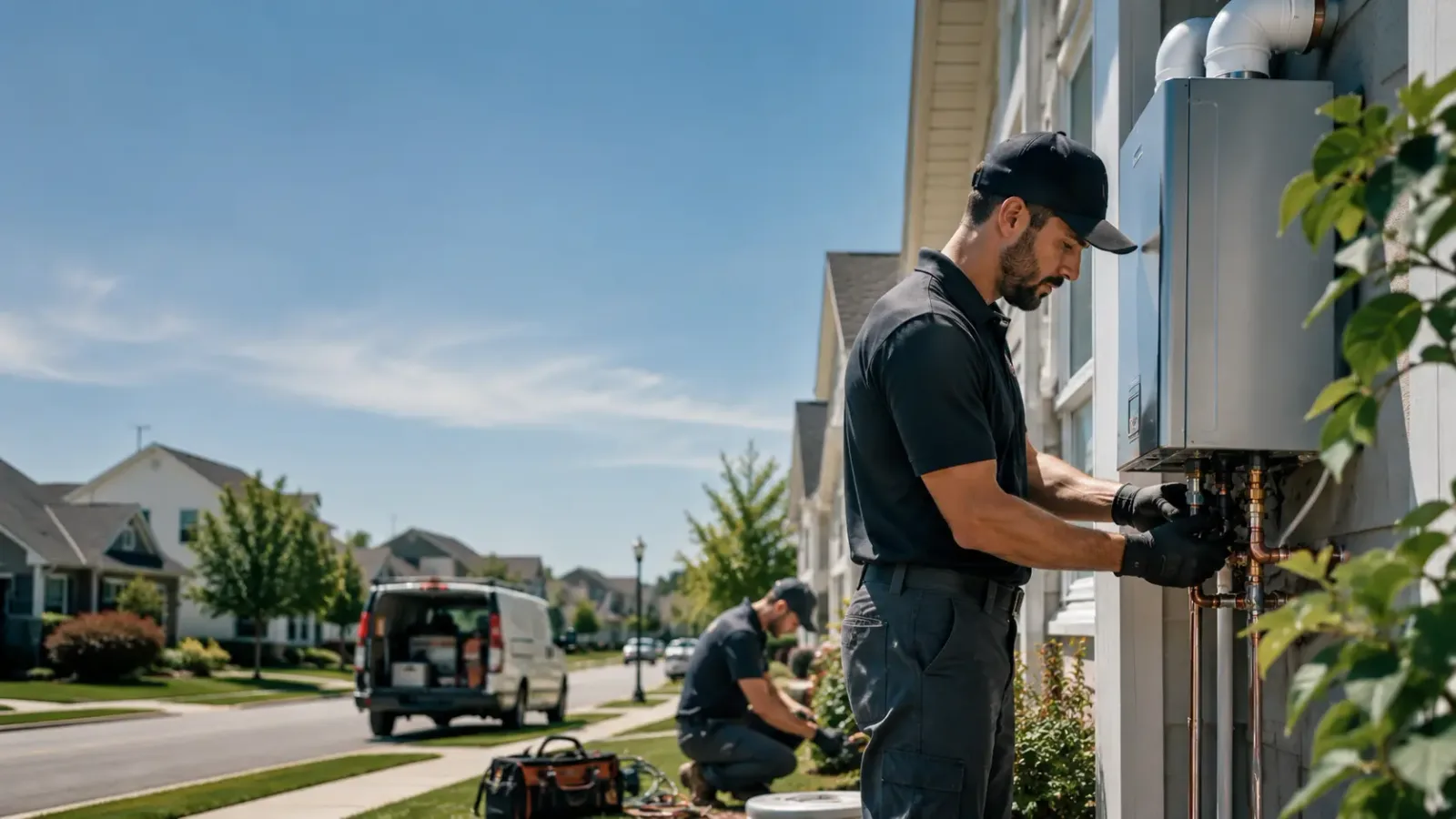 Tankless Water Heater Installation in Lyndhurst, VA